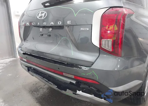 2025 Hyundai Palisade Sel from USA, damaged, VIN KM8R2DGEXSU879170